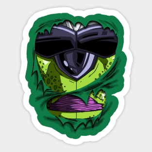 Cell Chest Dragon ball Z Sticker